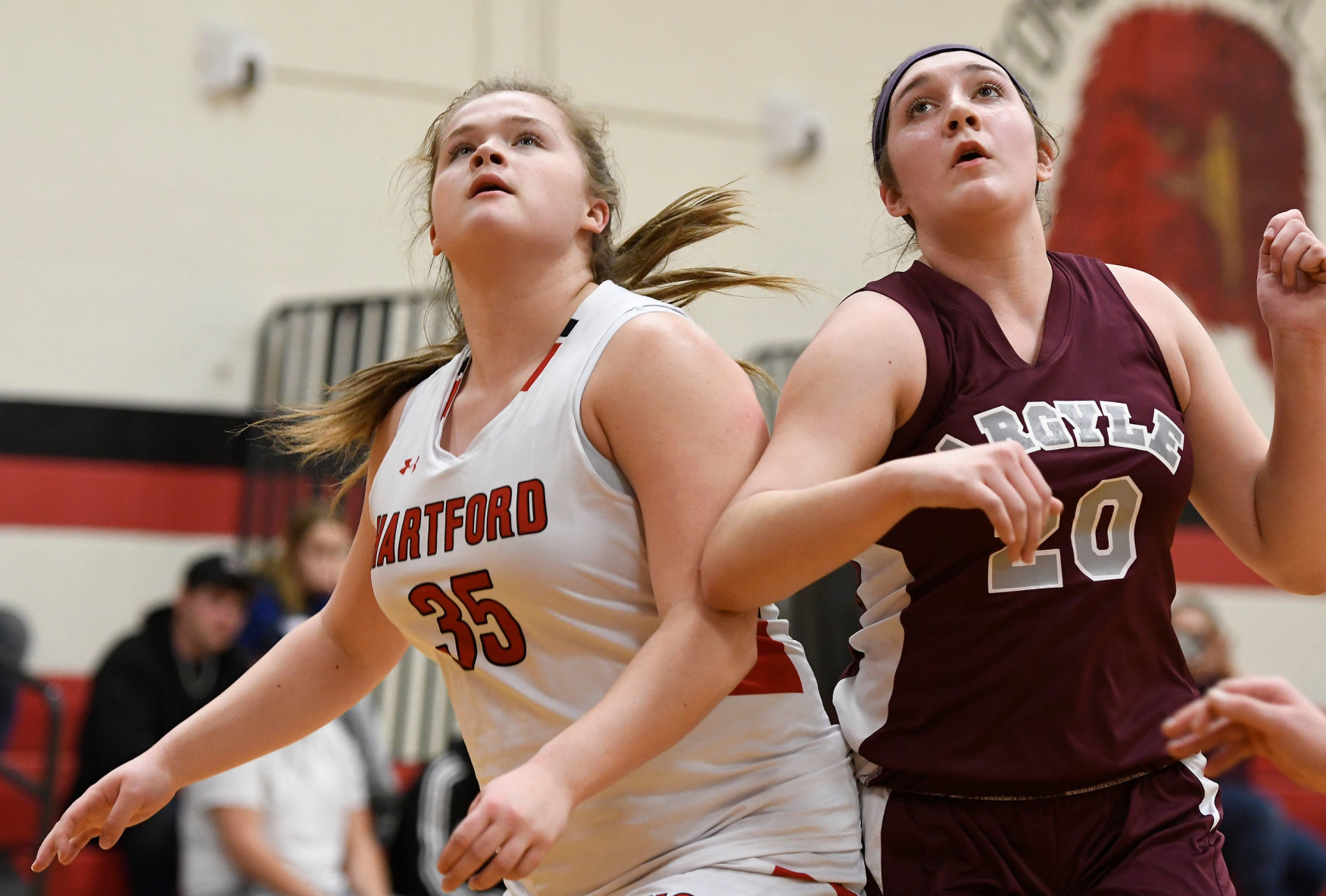 Girls Basketball: Argyle at Hartford
